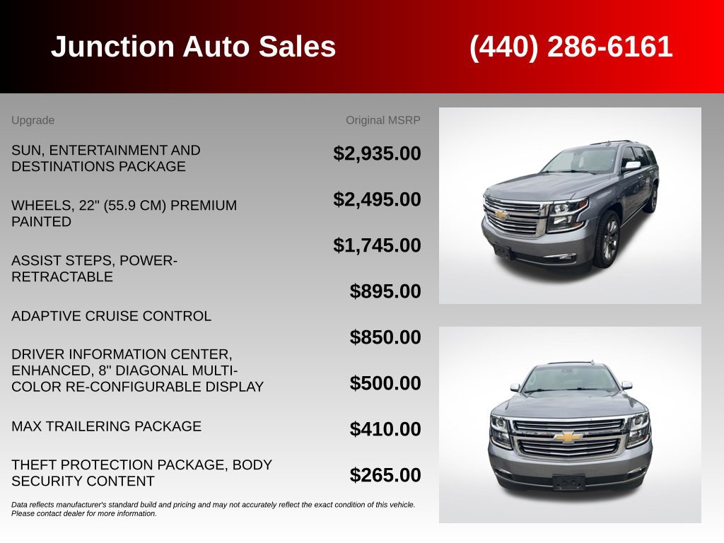 Used 2018 Chevrolet Tahoe Premier AWD/4WD image 5