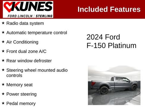 Used 2024 Ford F150 Platinum AWD/4WD image 3