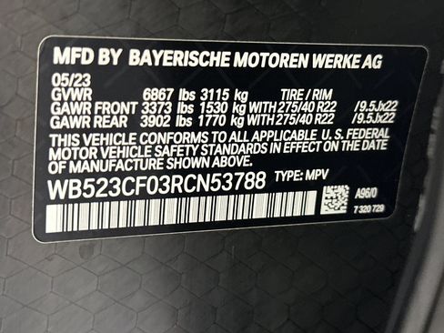 Certified 2024 BMW iX xDrive50 w/ Sport Package AWD/4WD image 29