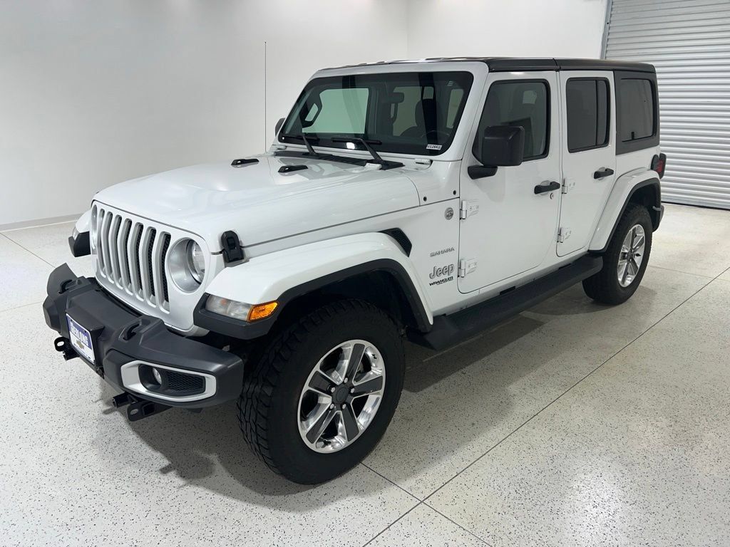 Used 2020 Jeep Wrangler Unlimited Sahara AWD/4WD image 1