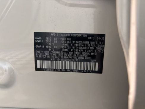 Certified 2025 Subaru Outback Limited image 40