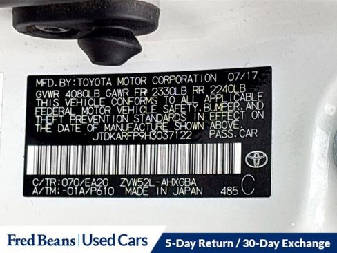 Used 2017 Toyota Prius Prime Advanced FWD image 34
