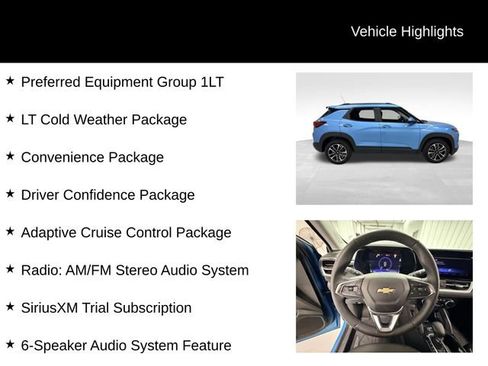 Certified 2025 Chevrolet TrailBlazer LT w/ Convenience Package FWD image 16