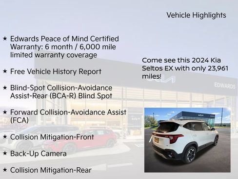 Used 2024 Kia Seltos EX AWD/4WD image 11