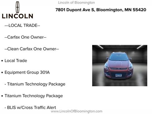 Used 2016 Ford Escape Titanium w/ Equipment Group 301A image 9
