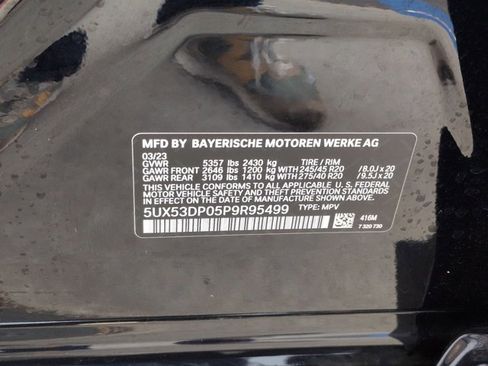 Certified 2023 BMW X3 xDrive30i w/ M Sport Package AWD/4WD image 26