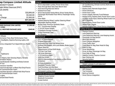 New 2026 Jeep Compass Limited image 6