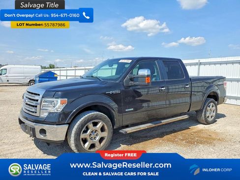 Used 2014 Ford F150 Lariat w/ Lariat Chrome Package AWD/4WD image 1
