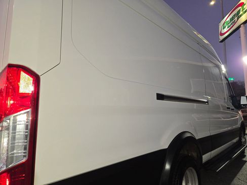 Used 2021 Ford Transit 350 148 High Roof Extended DRW w/ Load Area Protection Package RWD image 25