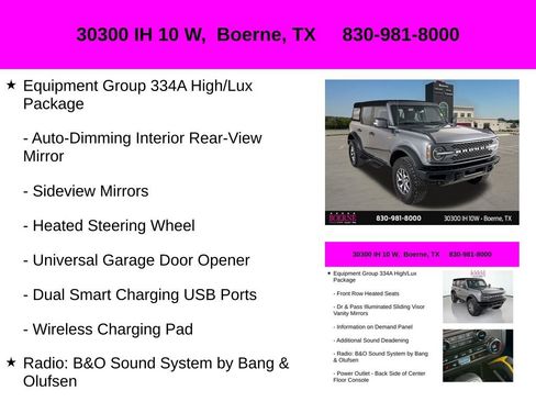 Used 2024 Ford Bronco Badlands AWD/4WD image 30