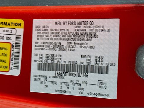 Used 2024 Ford Mustang Coupe image 12