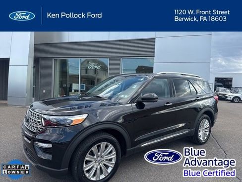 Certified 2023 Ford Explorer Limited w/ Limited Technology Package AWD/4WD image 1