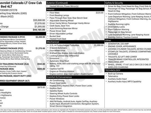 Used 2024 Chevrolet Colorado LT w/ LT Convenience Package II AWD/4WD image 10