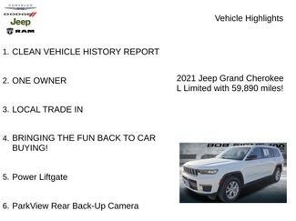 Used 2021 Jeep Grand Cherokee L Limited video 2