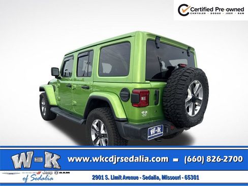 Used 2019 Jeep Wrangler Unlimited Sahara AWD/4WD image 10