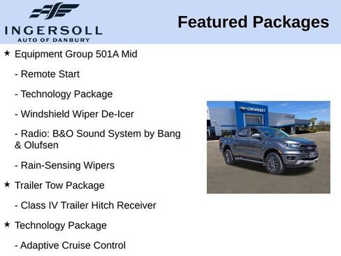 Used 2020 Ford Ranger Lariat w/ Equipment Group 501A Mid AWD/4WD image 15