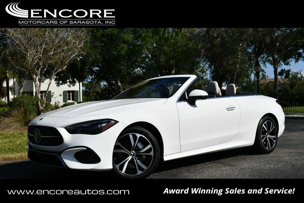 Used 2024 Mercedes-Benz CLE 300 4MATIC Cabriolet w/ Driver Assistance Package image 1