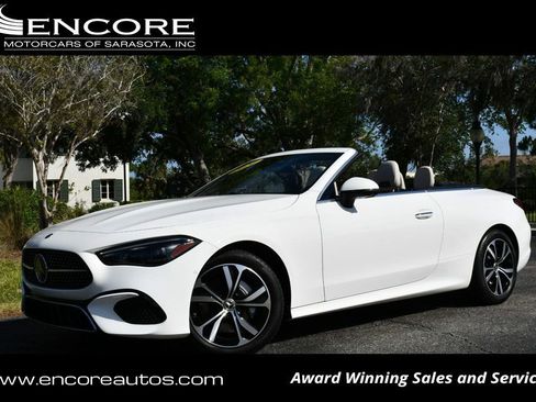 Used 2024 Mercedes-Benz CLE 300 4MATIC Cabriolet w/ Driver Assistance Package image 1