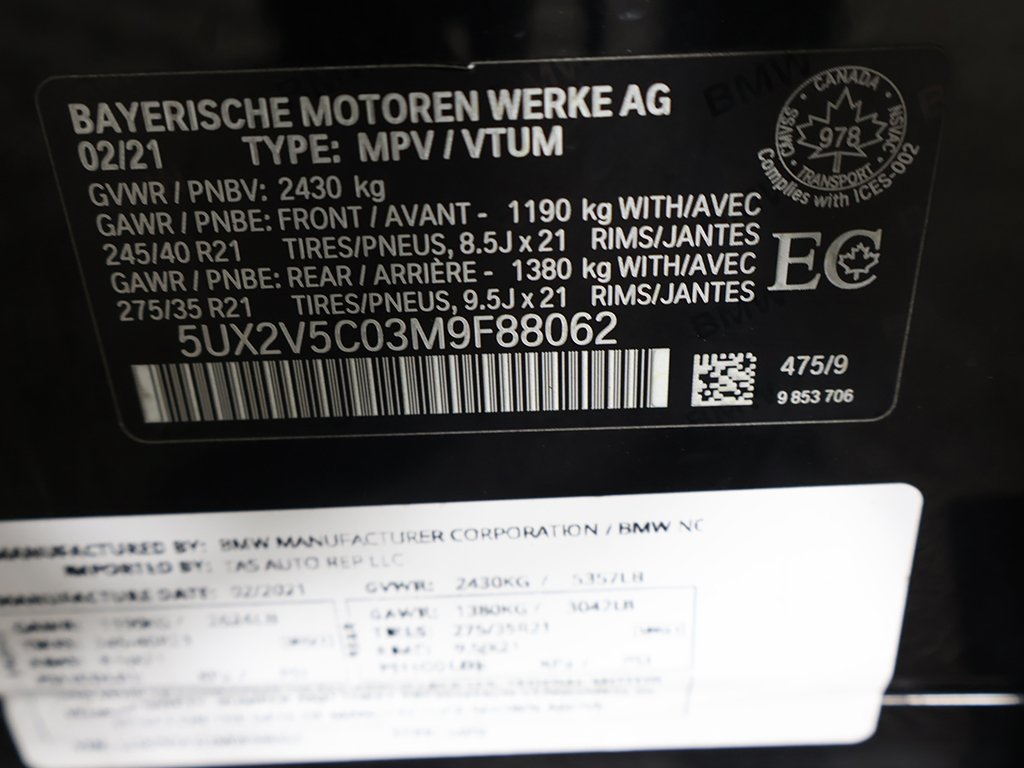 Used 2021 BMW X4 M40i AWD/4WD image 57