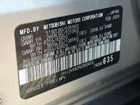 Used 2024 Mitsubishi Outlander SE FWD image 32