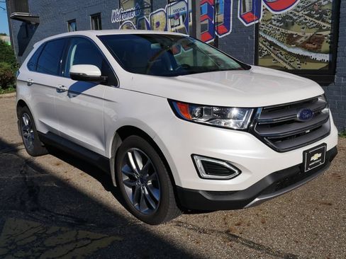 Used 2016 Ford Edge Titanium w/ Class II Trailer Tow Package AWD/4WD image 26