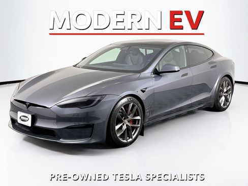 Used 2022 Tesla Model S Plaid AWD/4WD image 1