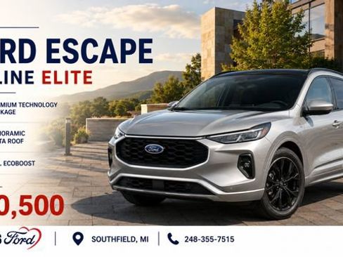 Used 2024 Ford Escape ST-Line Elite w/ Premium Technology Package AWD/4WD image 1