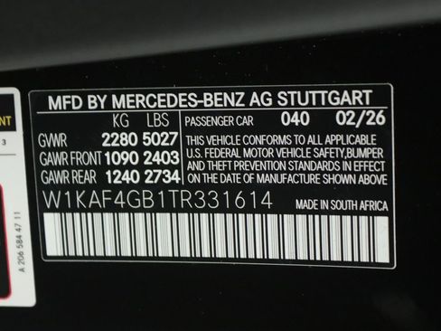 New 2026 Mercedes-Benz C 300 Sedan image 12