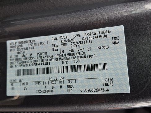 Used 2024 Ford F150 XLT w/ Mobile Office Package image 26