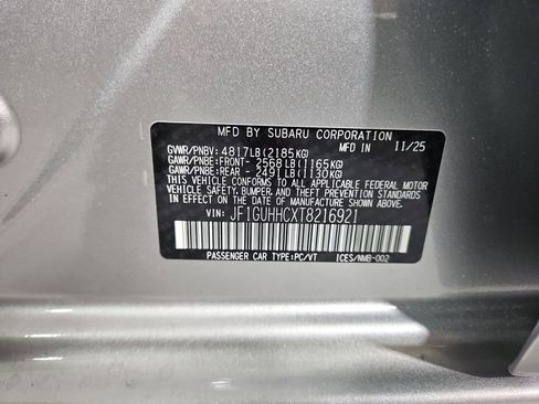 New 2026 Subaru Impreza RS image 29