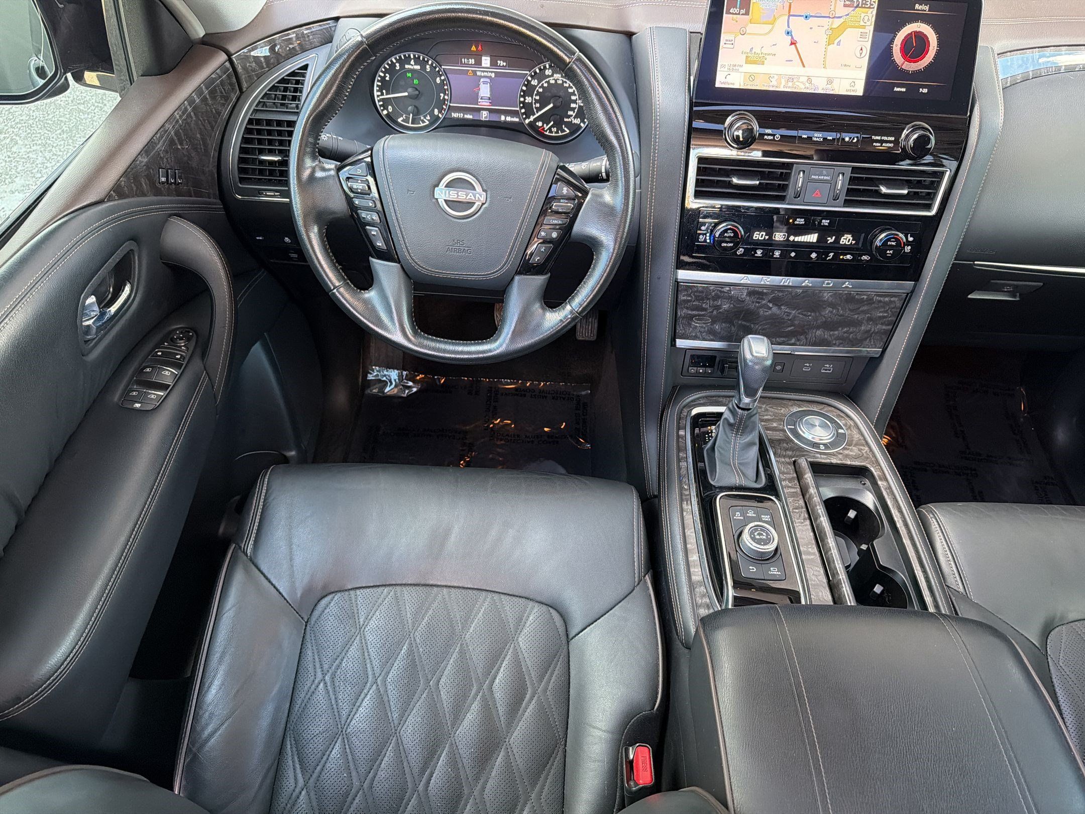 Used 2021 Nissan Armada Platinum w/ Captain's Chairs Package RWD image 33