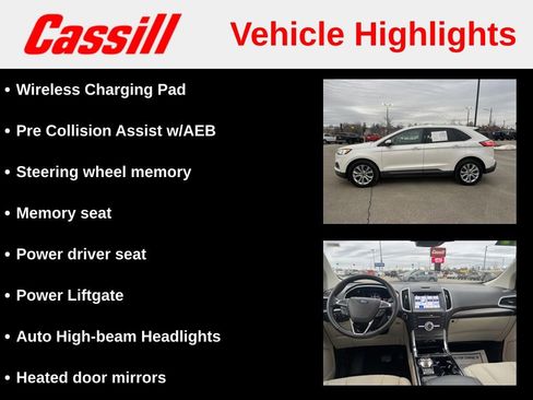 Used 2019 Ford Edge Titanium w/ Cold Weather Package image 14