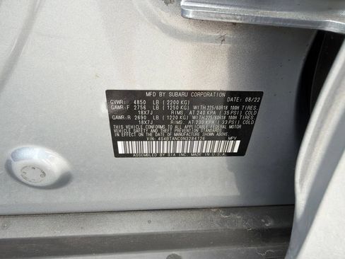 Used 2022 Subaru Outback Limited AWD/4WD image 14