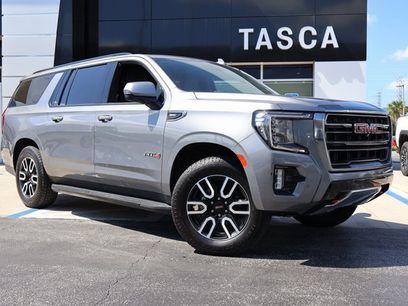 Used 2021 GMC Yukon XL AT4 w/ Rear Media and Nav Package