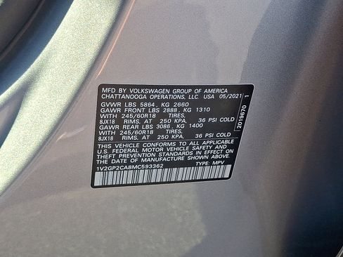 Used 2021 Volkswagen Atlas S image 26