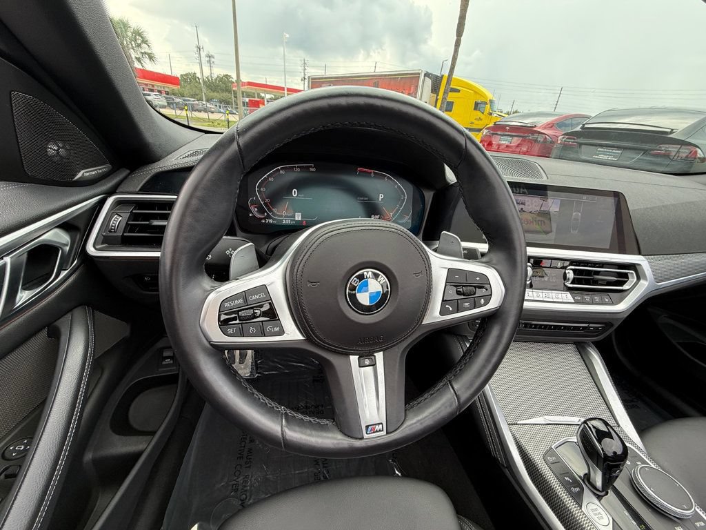 Used 2023 BMW 430i Convertible w/ M Sport Package RWD image 12
