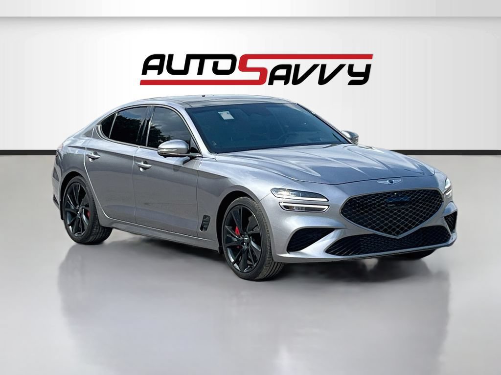 Used 2023 Genesis G70 3.3T w/ Sport Prestige Package RWD image 1