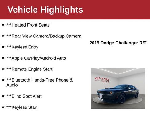 Used 2019 Dodge Challenger R/T w/ Driver Convenience Group RWD image 4