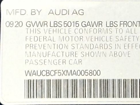 Used 2021 Audi A5 2.0T Premium Plus w/ Premium Plus image 52