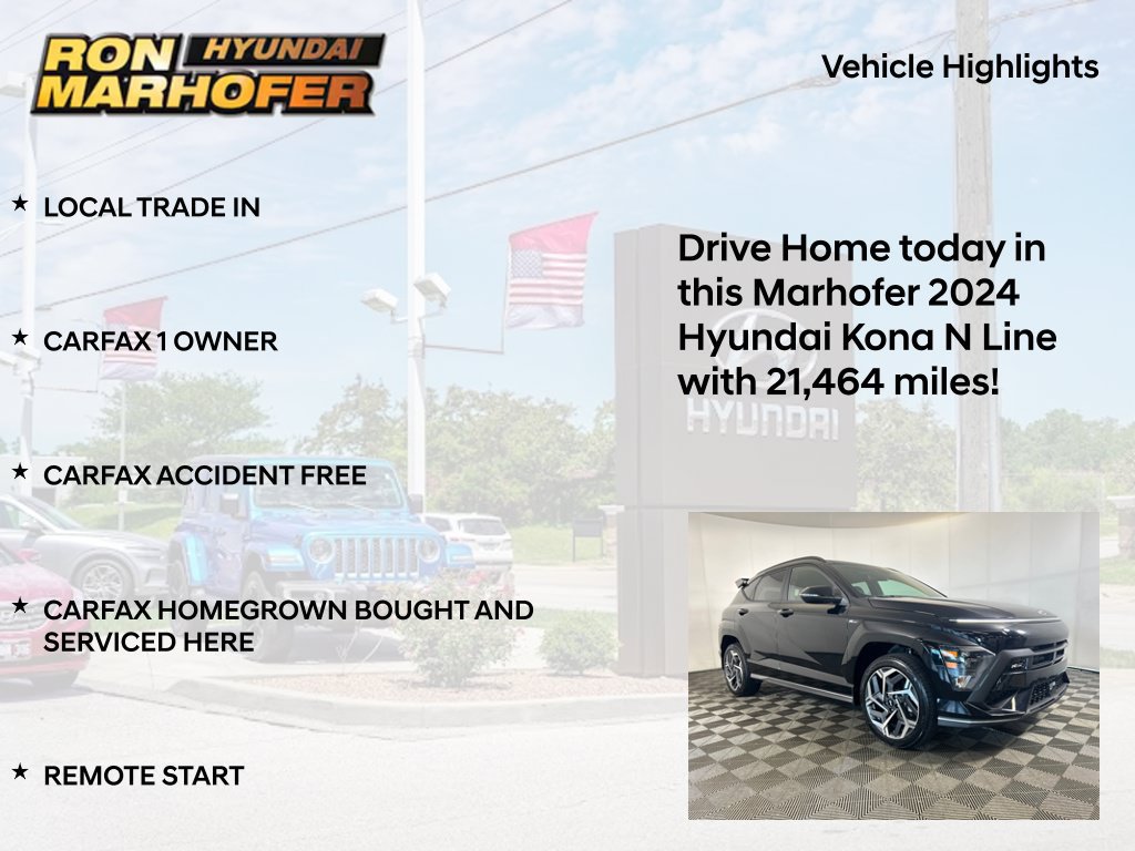 Certified 2024 Hyundai Kona N Line AWD/4WD image 15