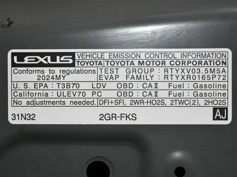 Used 2024 Lexus IS 350 F Sport w/ Navigation Package RWD image 94