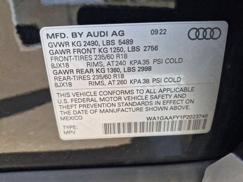 Certified 2023 Audi Q5 2.0T Premium w/ Convenience Package AWD/4WD image 24