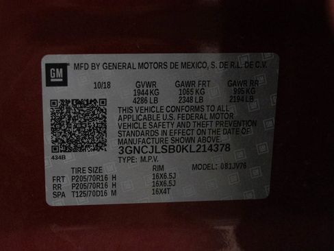 Used 2019 Chevrolet Trax LT w/ LT Convenience Package image 47