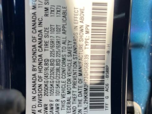 Used 2016 Honda CR-V EX-L image 10