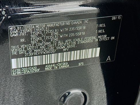 Used 2015 Toyota RAV4 Limited AWD/4WD image 12