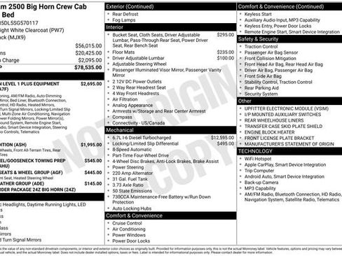 Used 2025 RAM 2500 Big Horn image 33