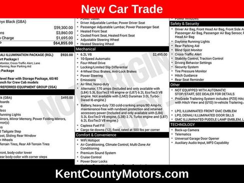Used 2021 GMC Sierra 1500 Denali AWD/4WD image 1