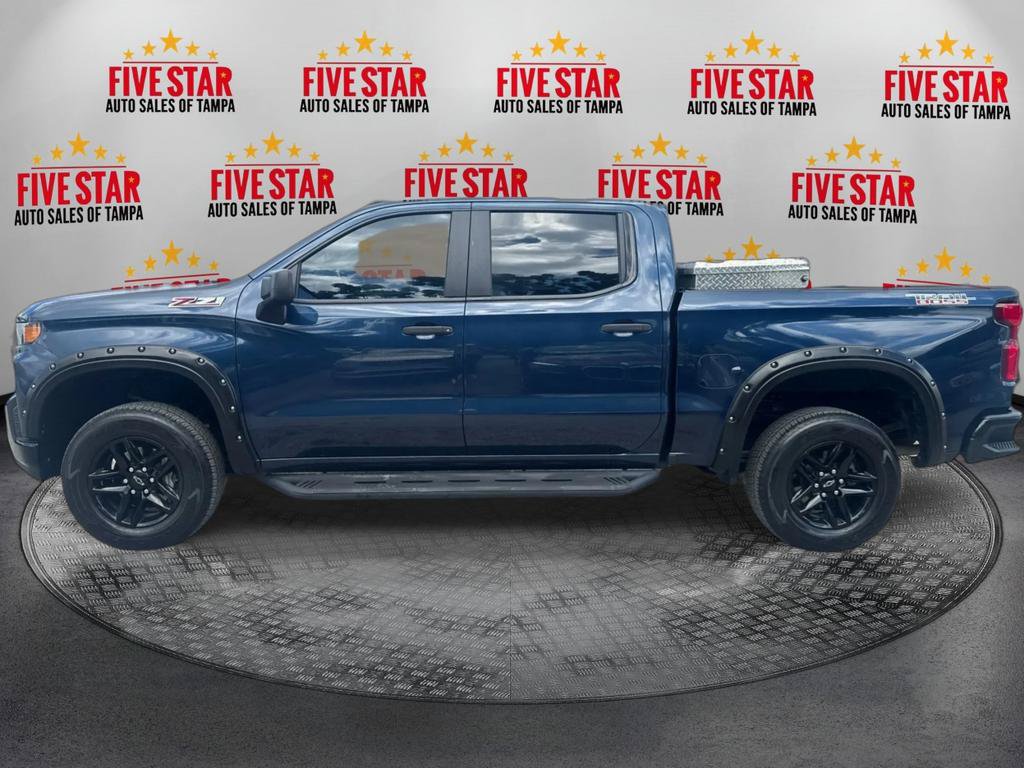 Used 2021 Chevrolet Silverado 1500 Custom Trail Boss w/ LPO, Dark Essentials Package AWD/4WD image 4