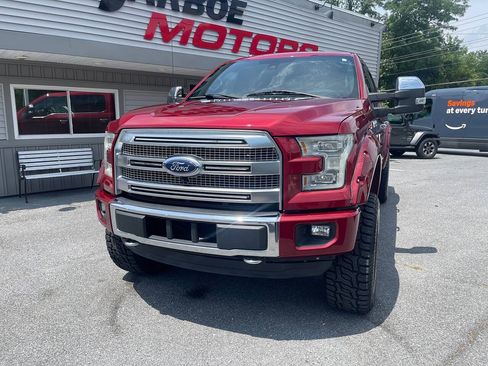 Used 2015 Ford F150 Platinum w/ Equipment Group 701A Luxury AWD/4WD image 3