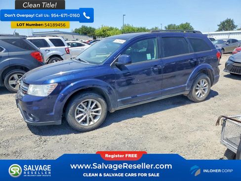 Used 2017 Dodge Journey SXT w/ Premium Group FWD image 1